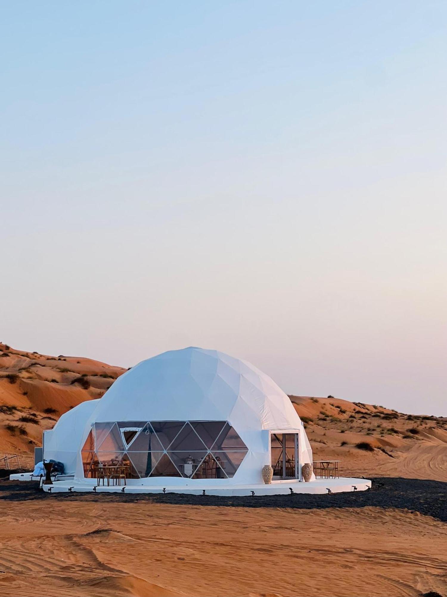 Bubbles Domes Private Cmp Hotel Al Wāşil Exterior foto